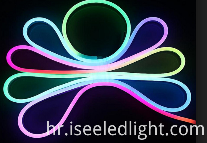 12V Rgb Full Color Neon Strip